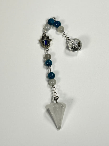 Small Clear Quartz Pendulum