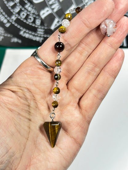 Small Tiger Eye Pendulum