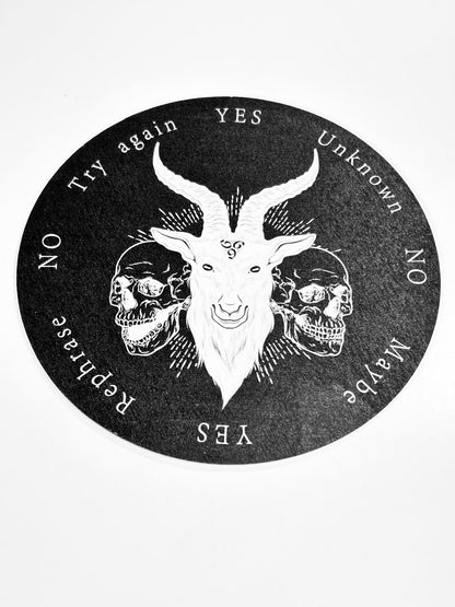 Goat Head Pendulum Board, Double Sided. 6"