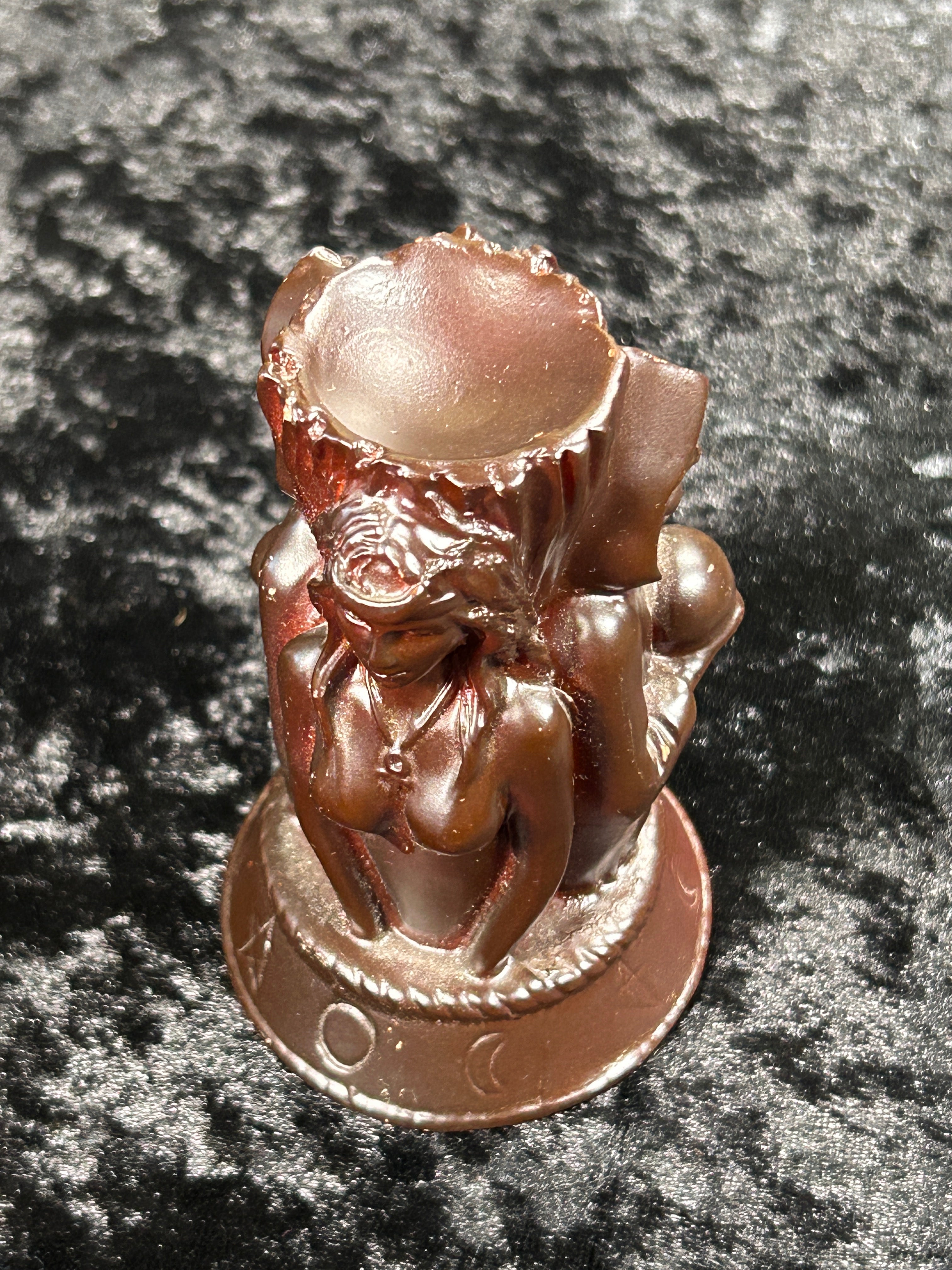 Mother Maiden &amp; Crone Crystal Sphere Stand