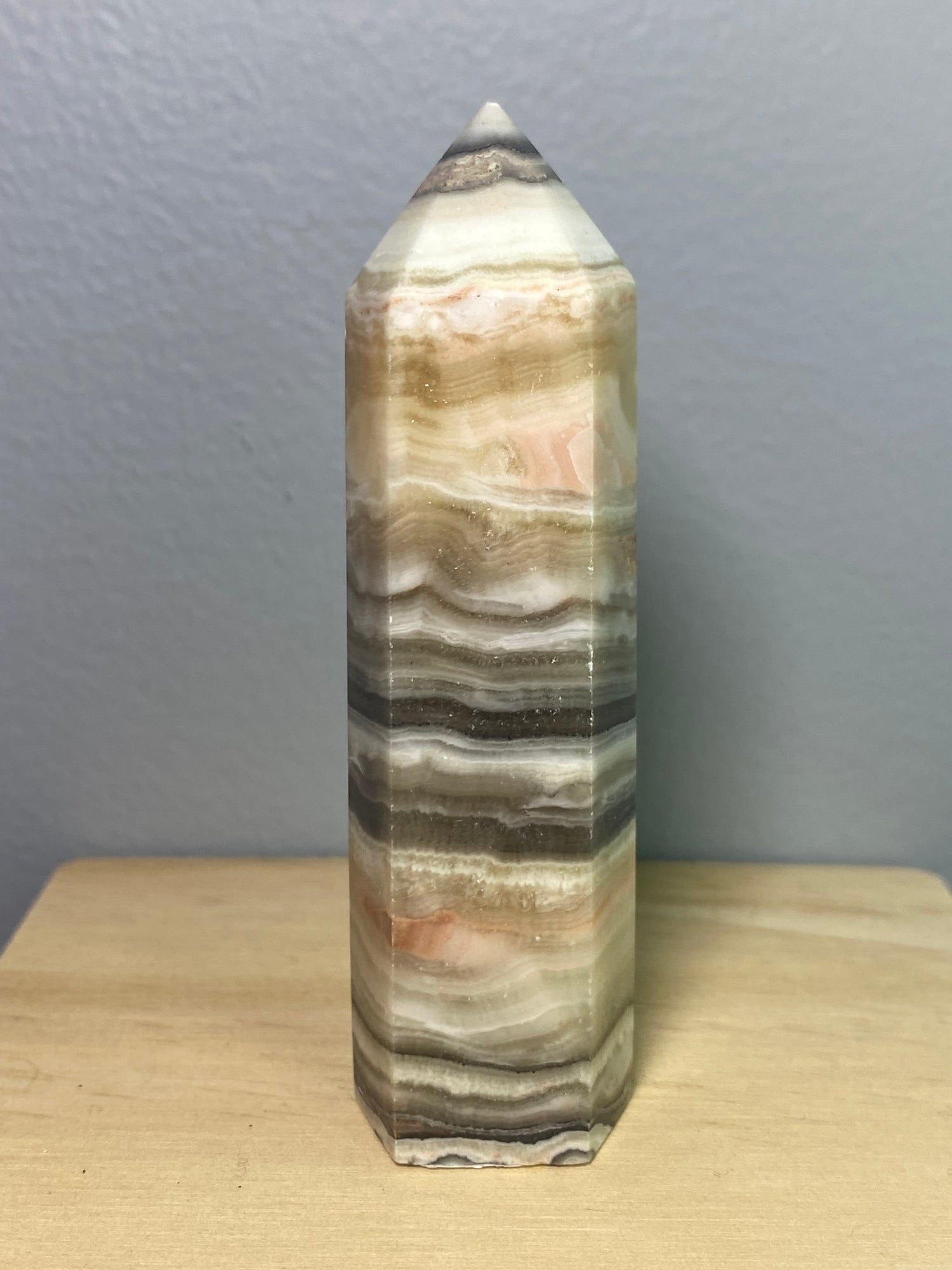Zebra Calcite Tower