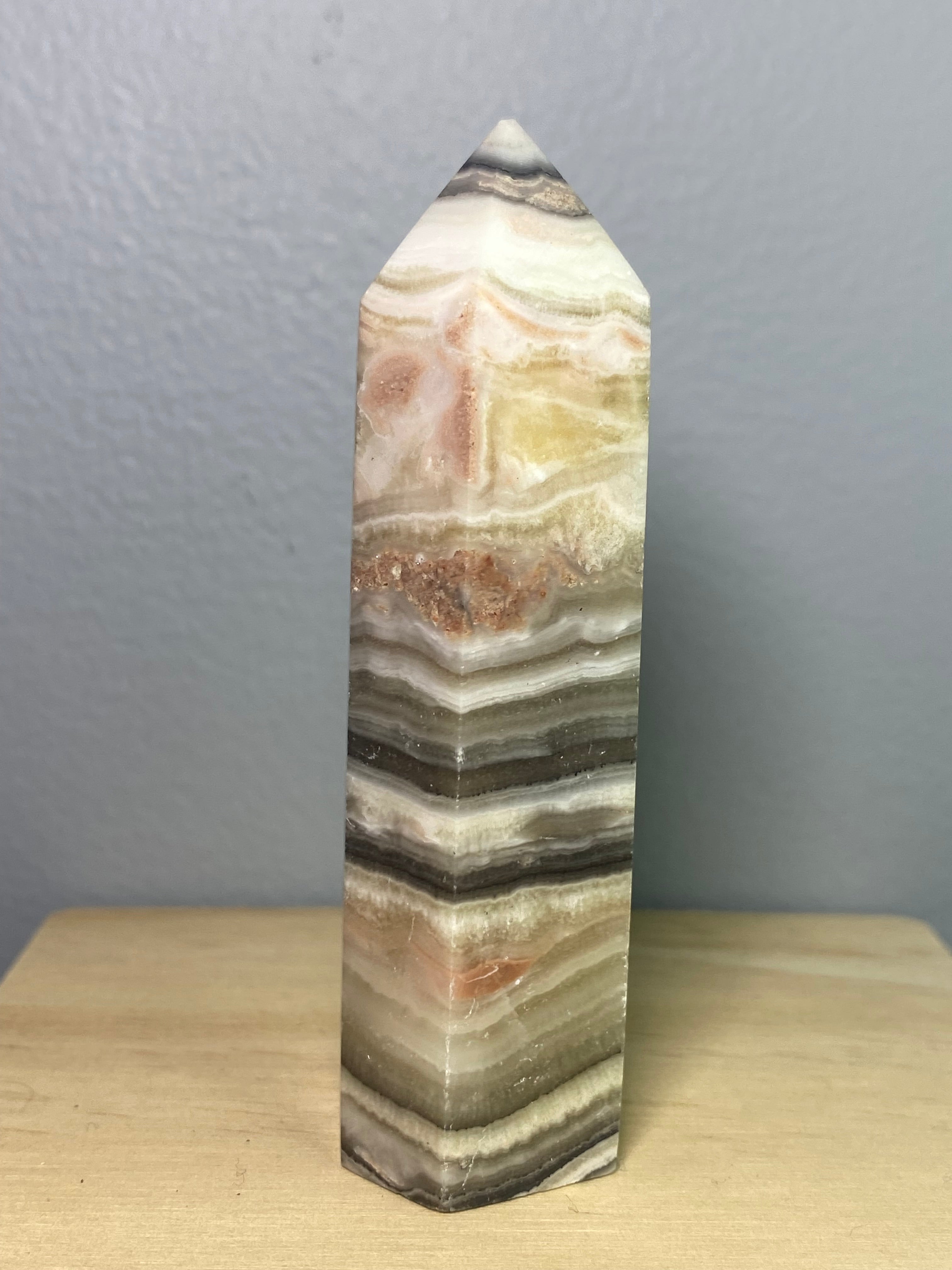Zebra Calcite Tower