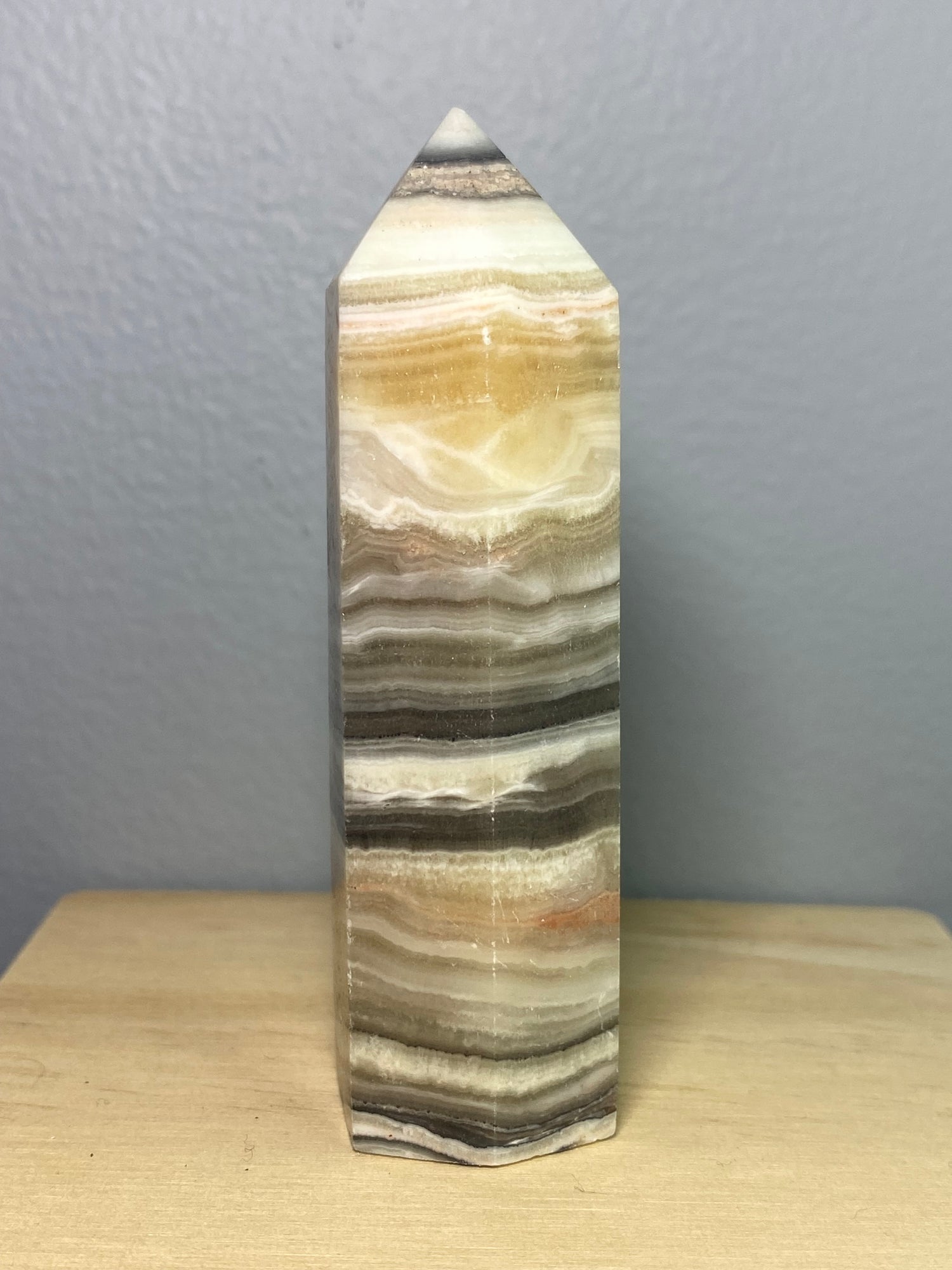 Zebra Calcite Tower