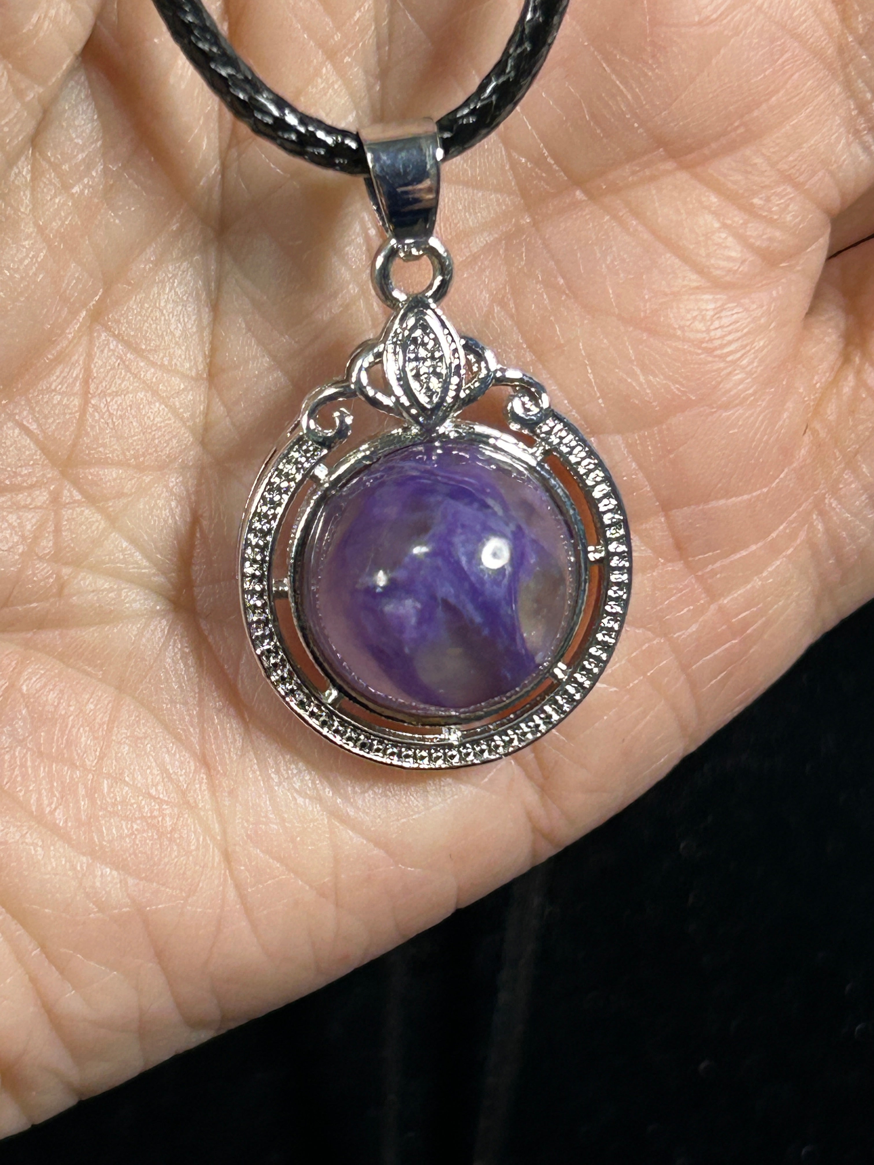 Beautiful Charoite Pendant