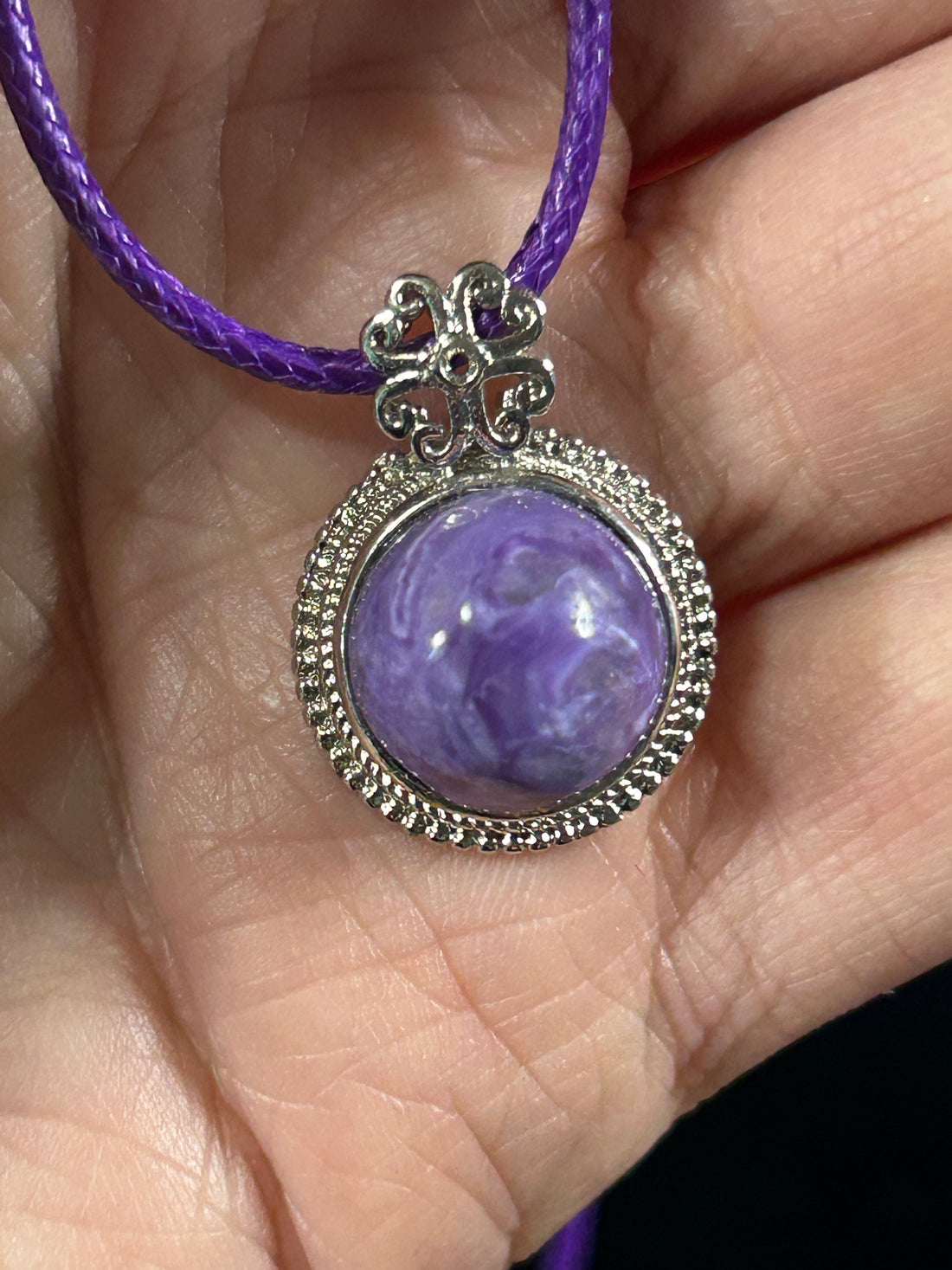 Beautiful Charoite Pendant