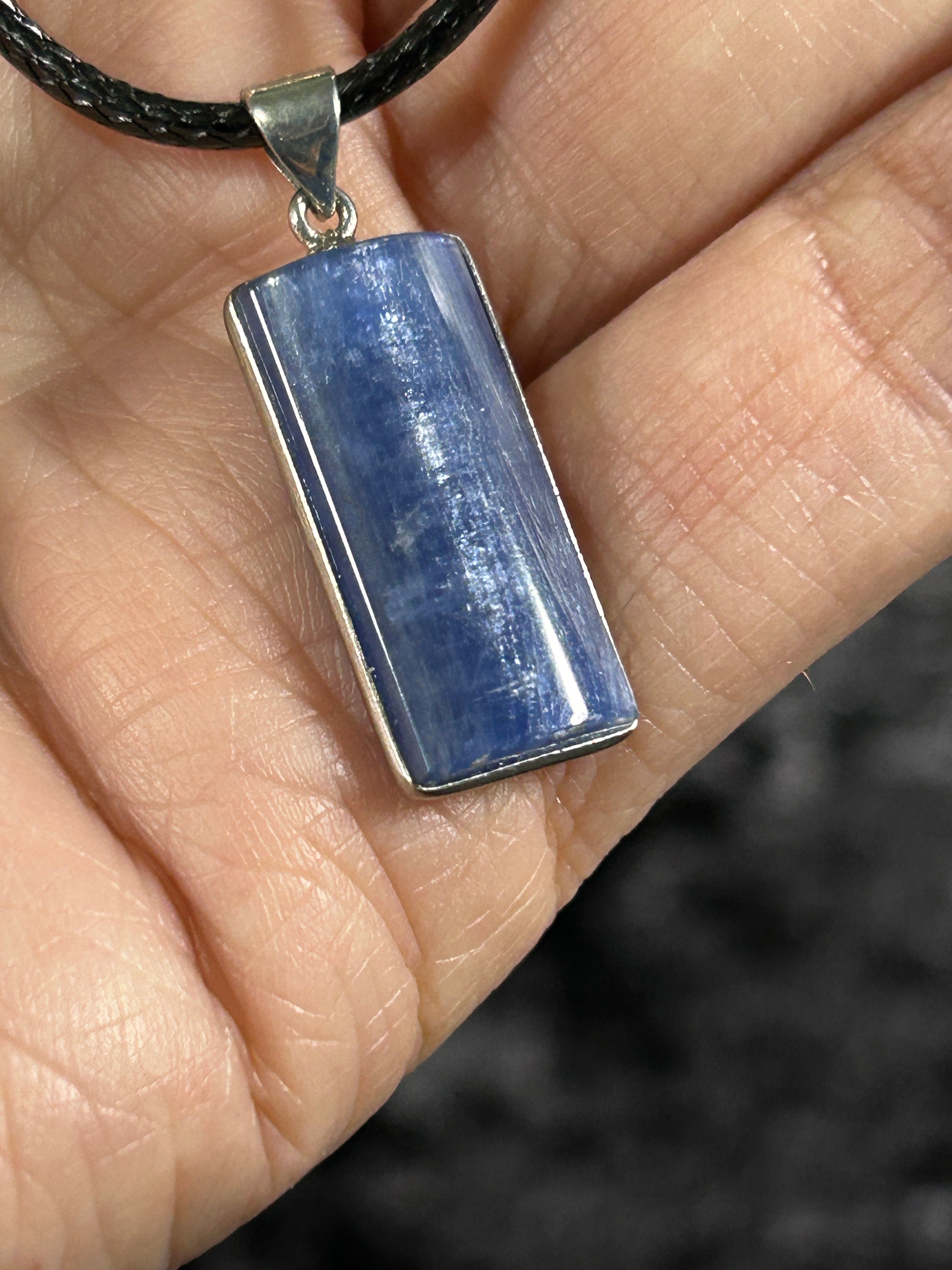 Beautiful Blue Kyanite Pendant