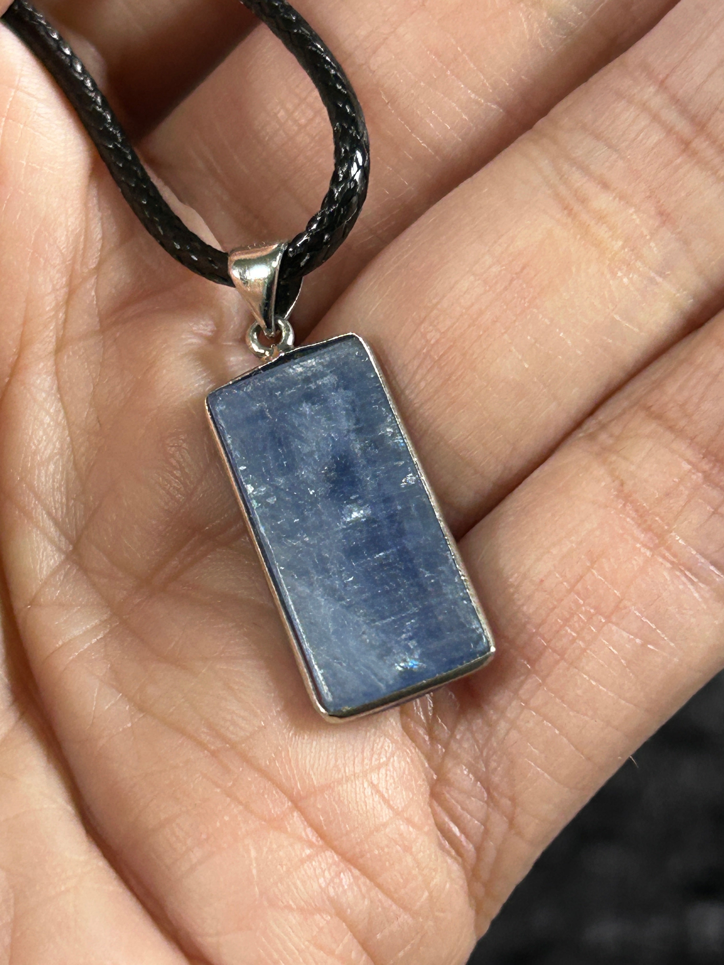 Beautiful Blue Kyanite Pendant