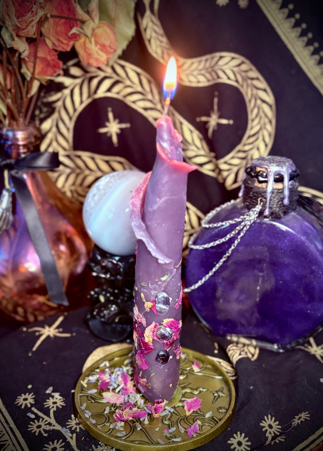 Veil Walker Spell Candle set of 2