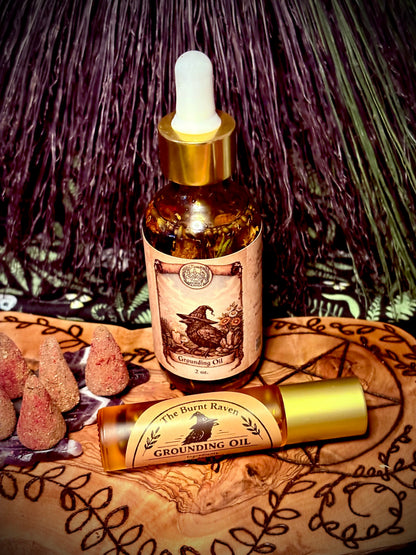 The Burnt Raven Grounding Oil | 2 oz