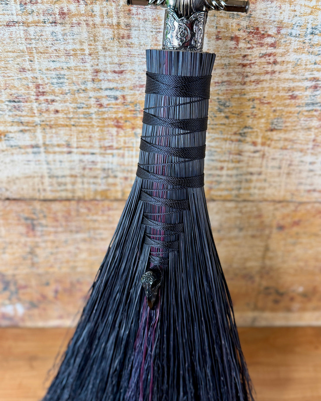 Raven Athame Broom