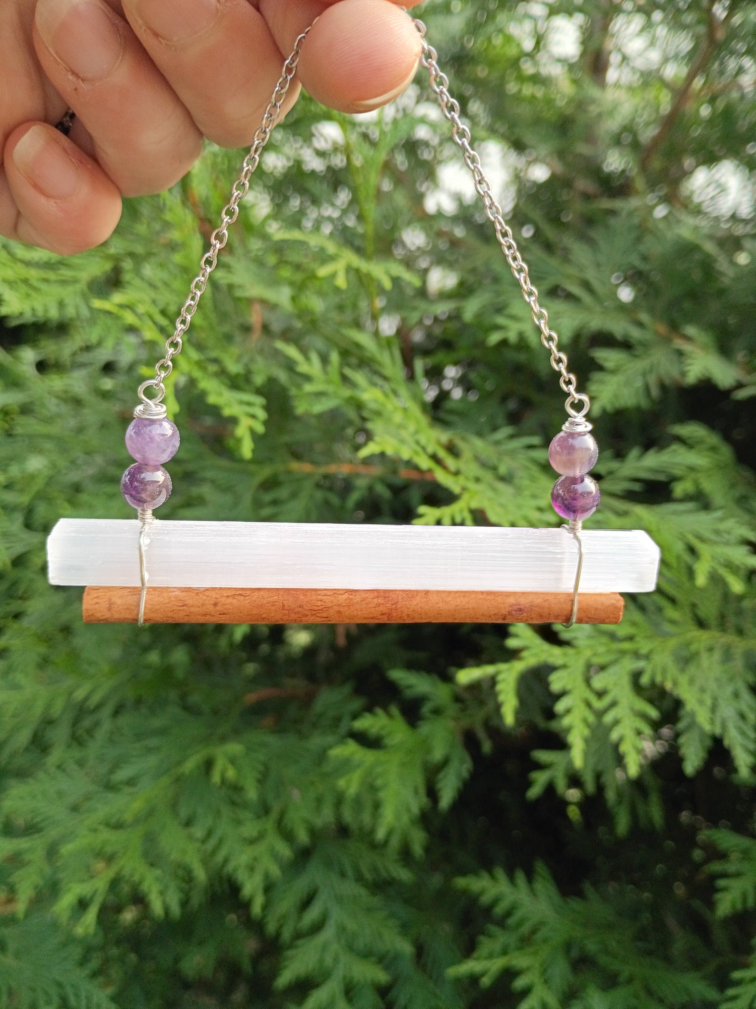 Entryway Energy Charms | Cinnamon &amp; Selenite