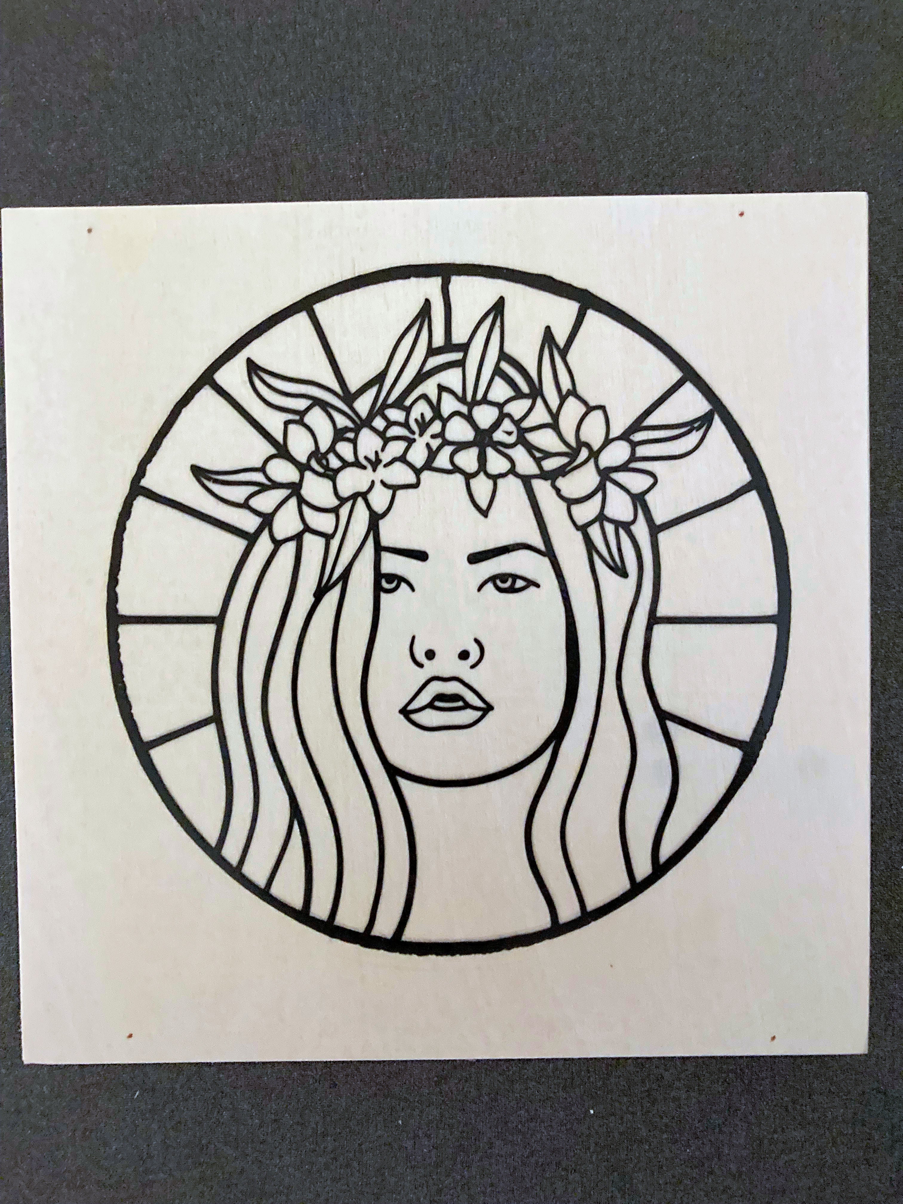 Handmade Paintable Canvases with Paint Set