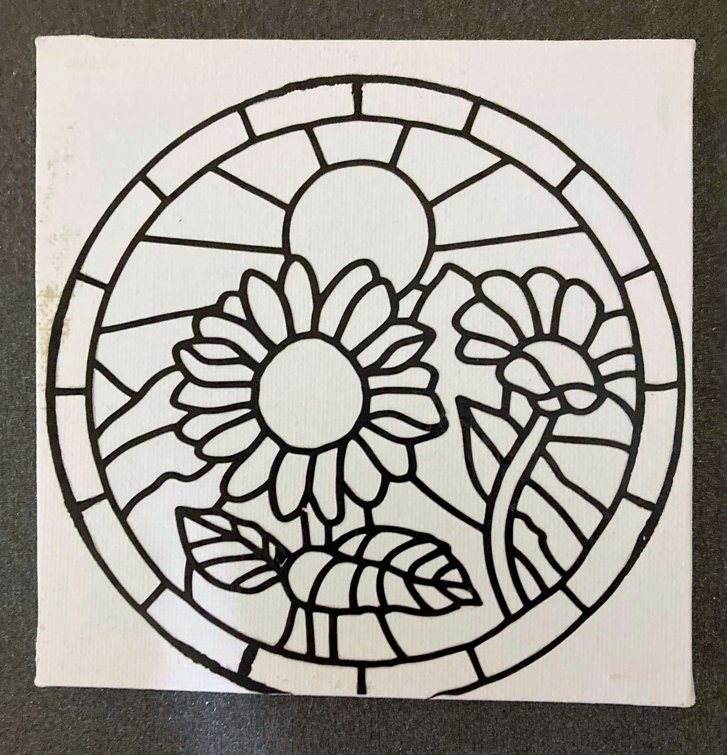 Handmade Paintable Canvases with Paint Set