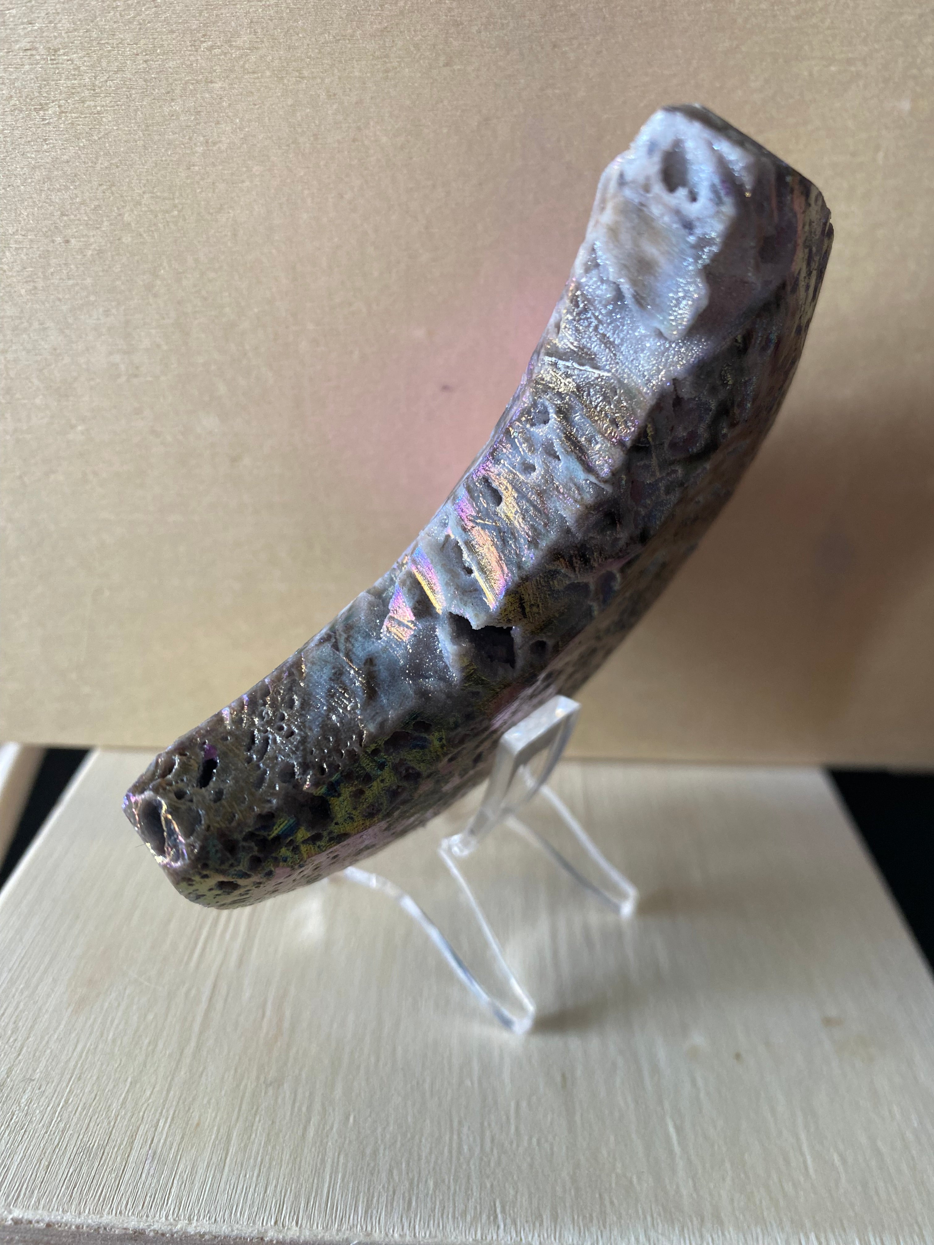 Aura Sphalerite Crescent Moon