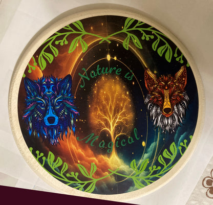 "Nature is Magical" Handcrafted Sign