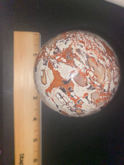 Money Agate Sphere