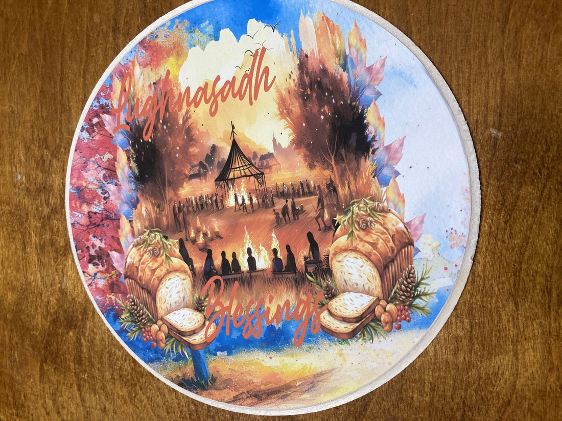 Handcrafted Lughnasadh/Lammas Sign