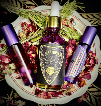 The Burnt Raven Divination Oil – 2 oz