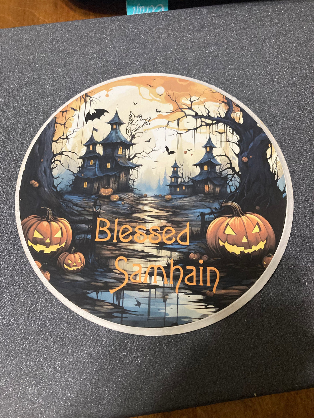 Handmade Samhain Sign