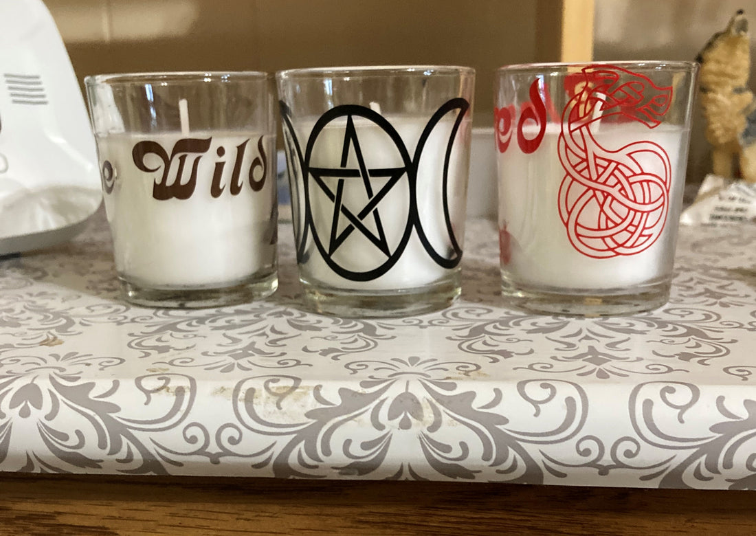 Handcrafted Votive Candle Holders with Candle
