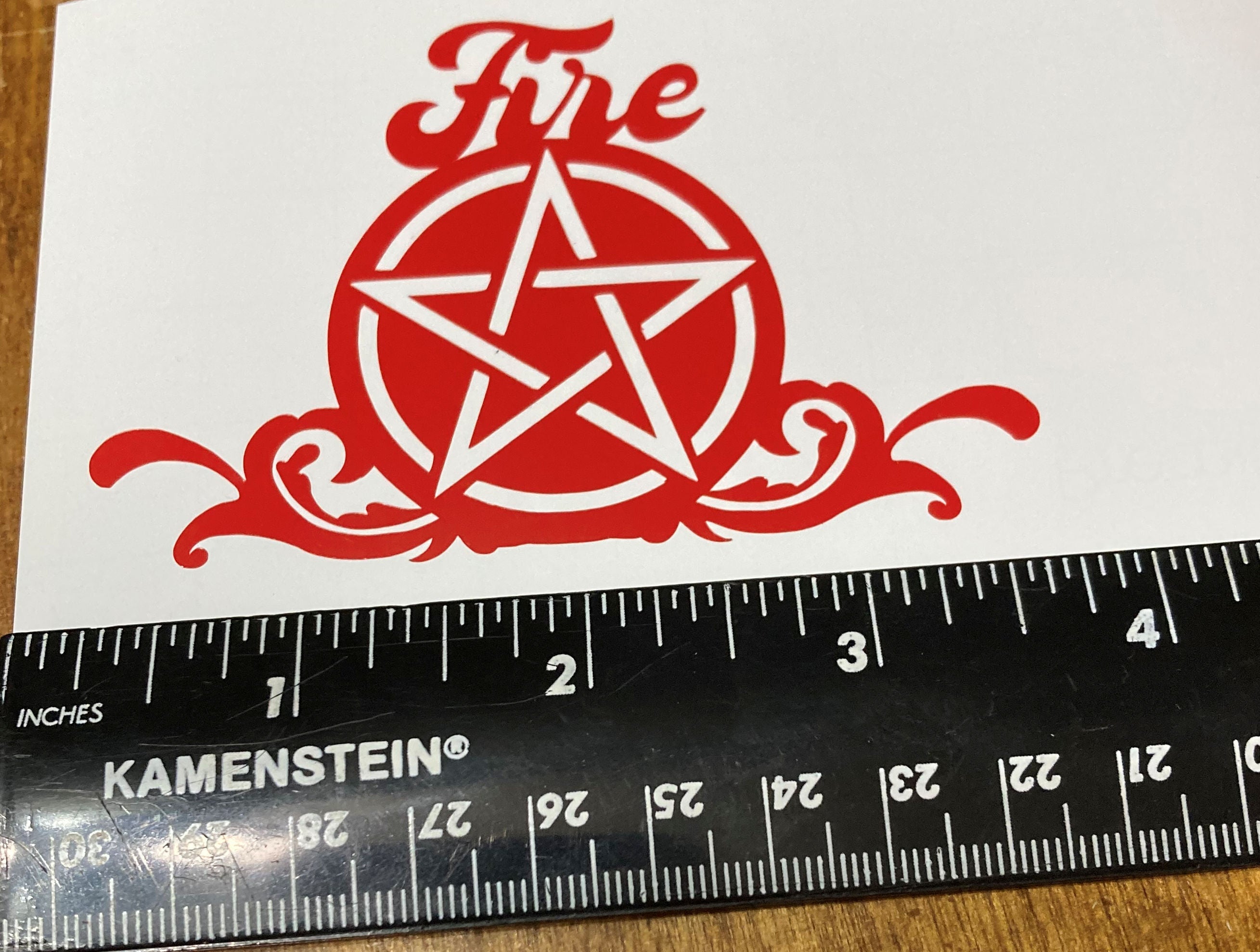 Handcrafted Elemental Decals