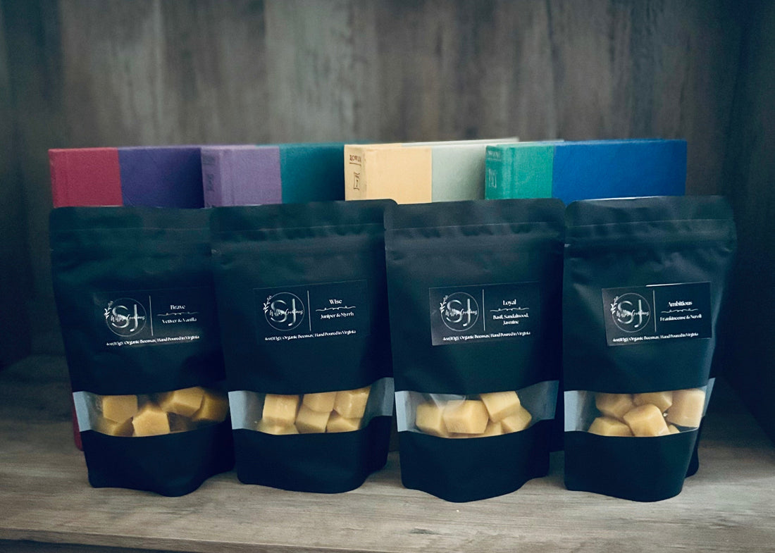 Alchemical Quarters Collection| Organic Beeswax Melts