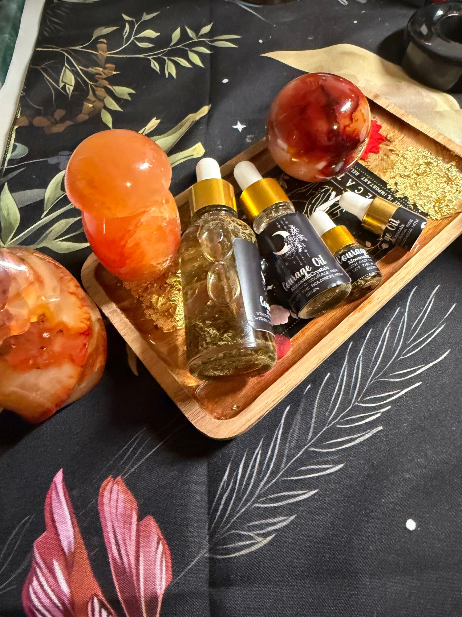 🔥 Courage Oil — Strength &amp; Bravery Ritual Blend 🔥