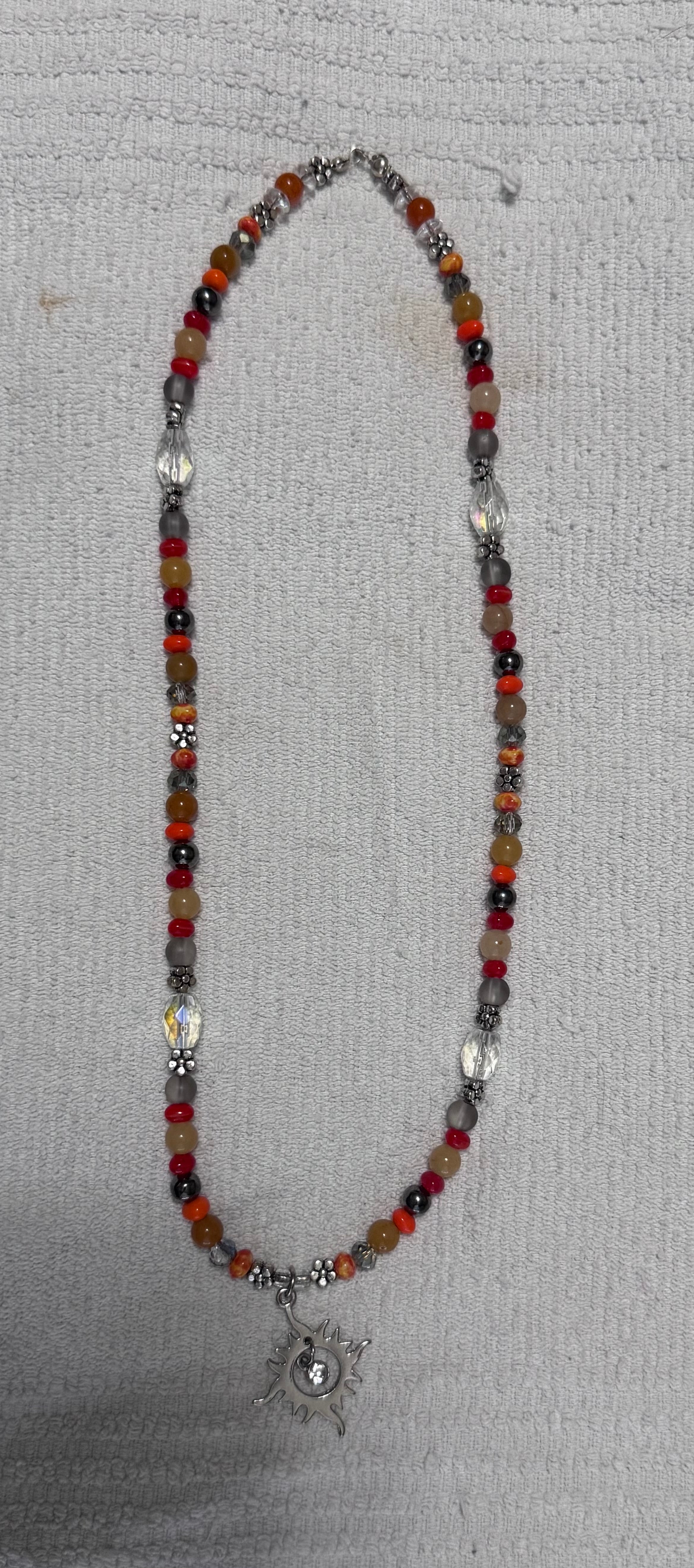 Handmade Sun Necklace