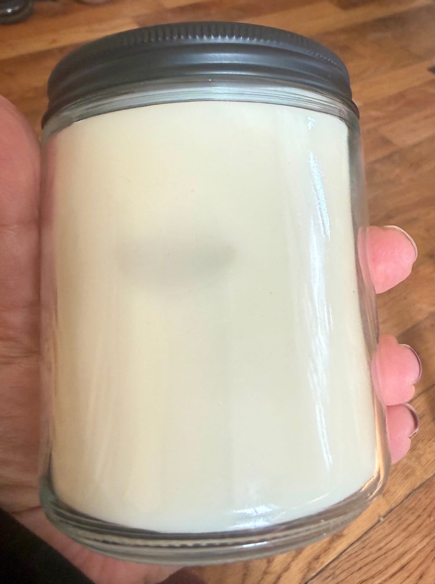 Love Ritual Soy Candle with Black Raspberry Vanilla Fragrance and Dried Florals.