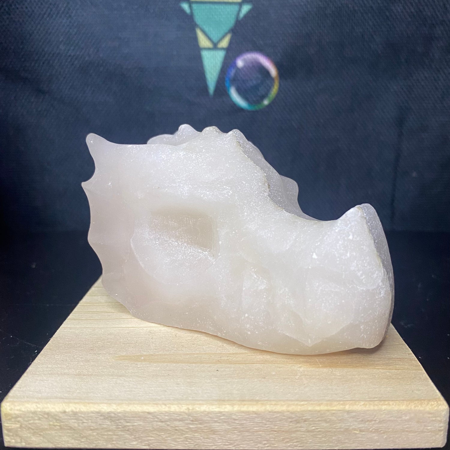 Quartz Dragon Head Carving