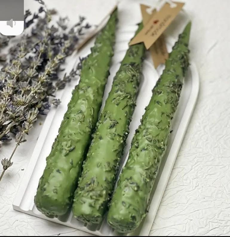 Lavender Mint Ritual Candle – Spring Renewal