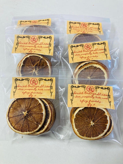 Dried orange slices