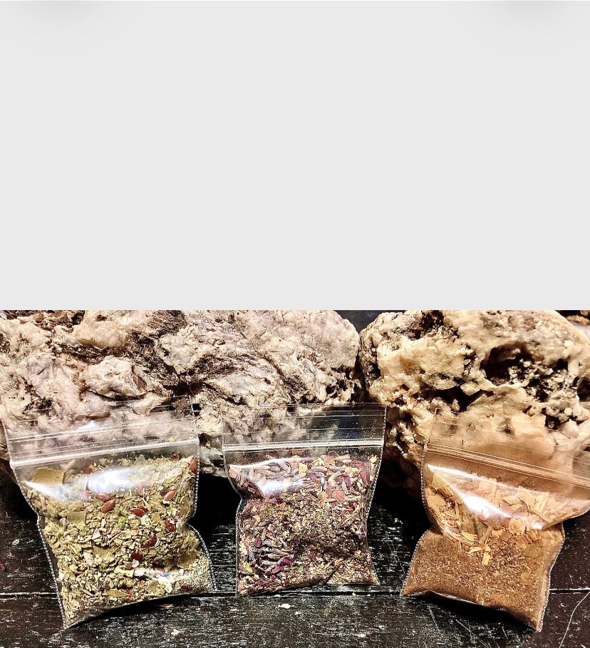Casting herbal mixes