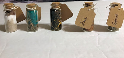 Handcrafted Elemental Bottles