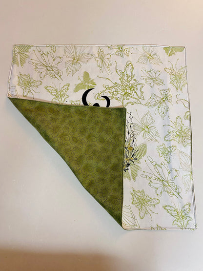 Moon goddess butterfly altar cloth tarot