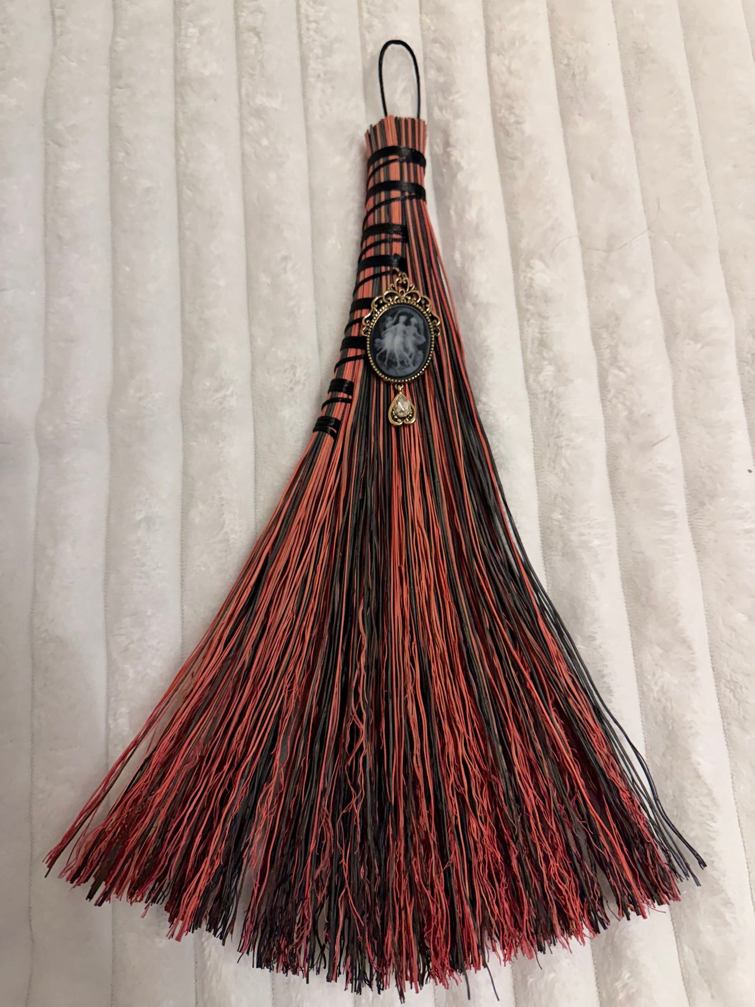 Pink altar broom