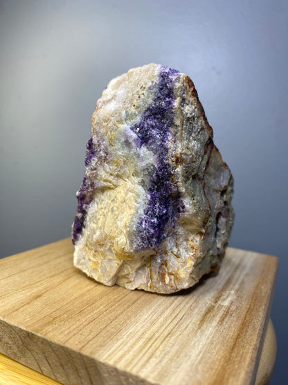 Raw Purple Fluorite