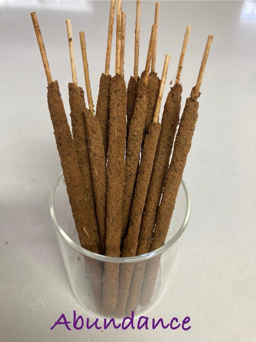 Handrolled incense sticks all natural