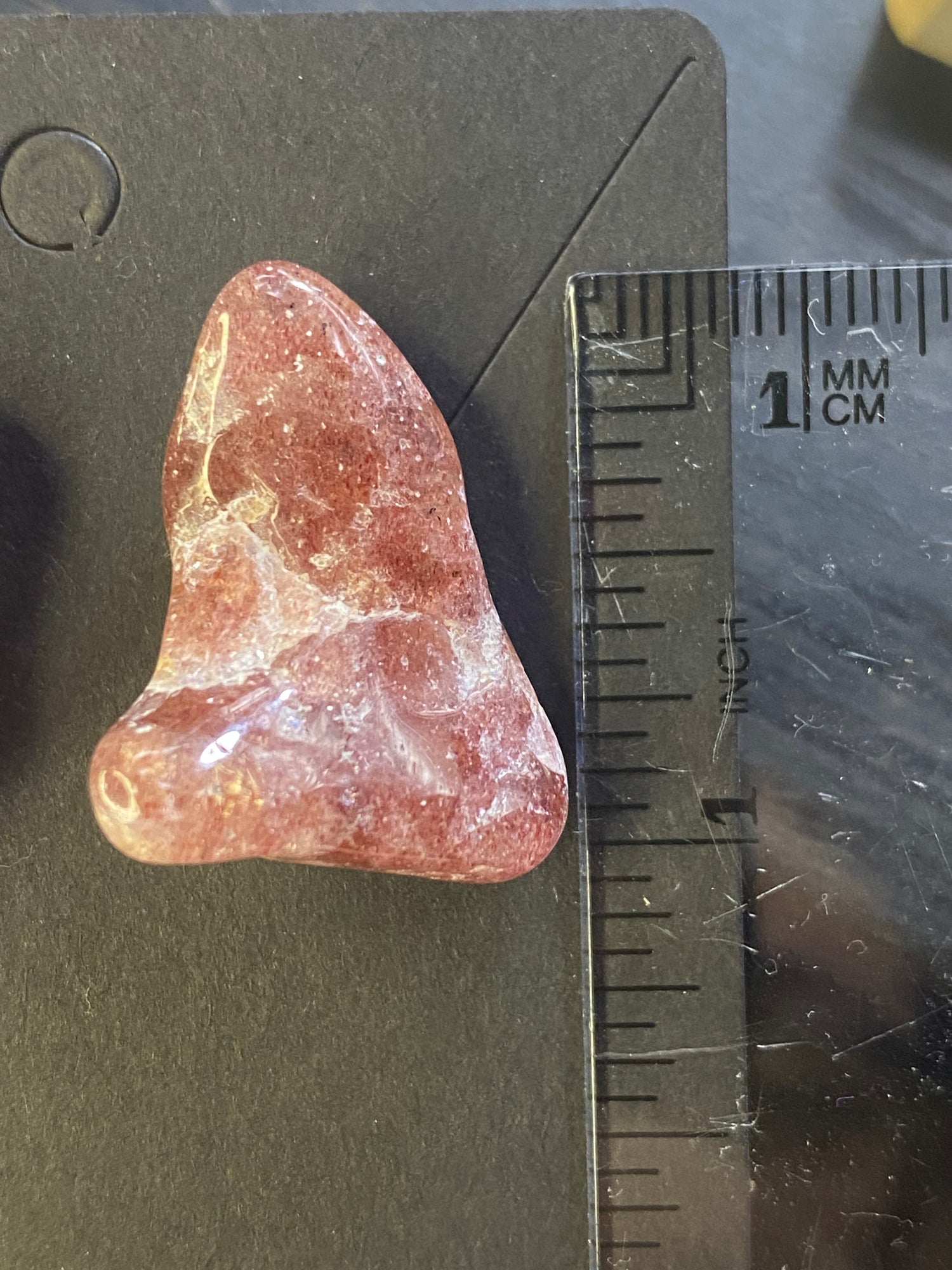 Strawberry Quarts Studs