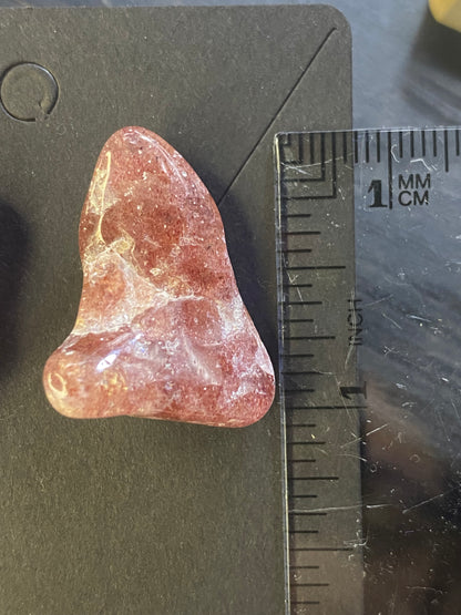 Strawberry Quarts Studs