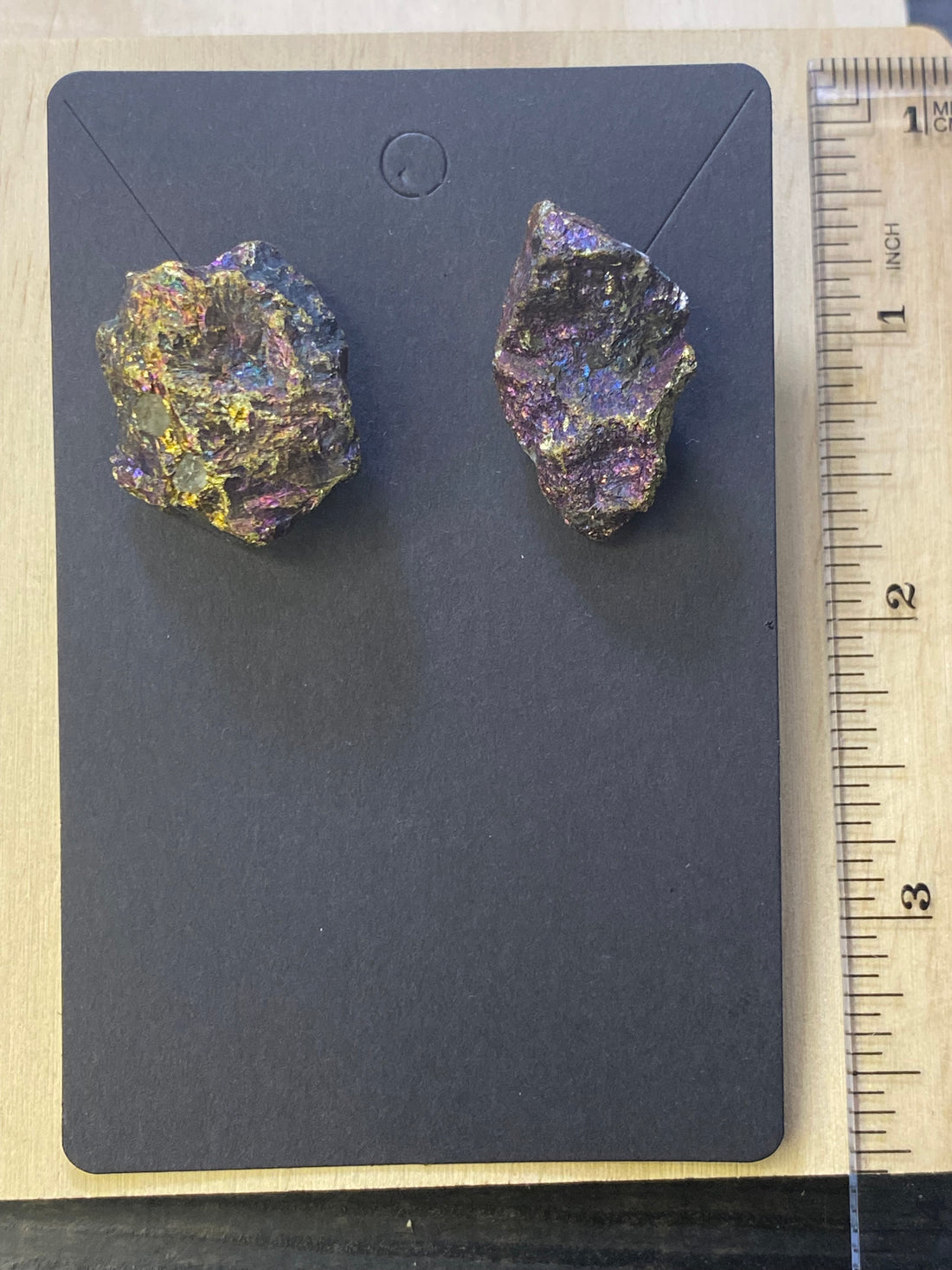 Peacock Ore Studs