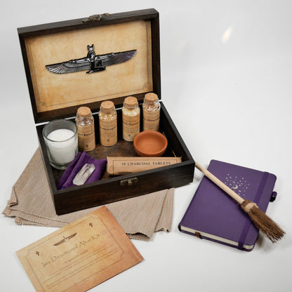 Isis Devotional Altar/Shrine &amp; Resin Incense Kit