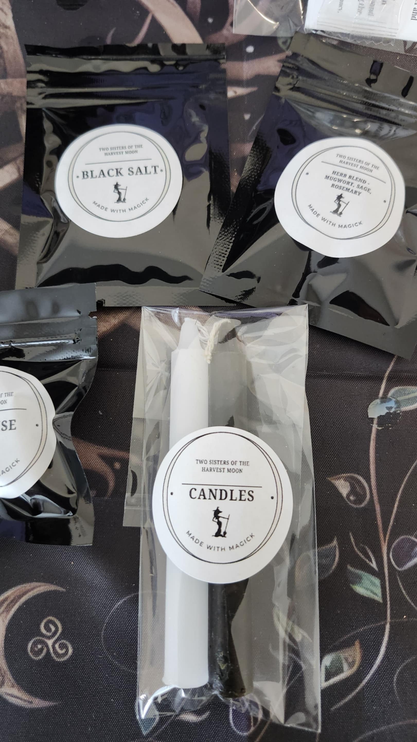 Protection Ward Jewelry Ritual Kit — Full Kit with Necklace Included