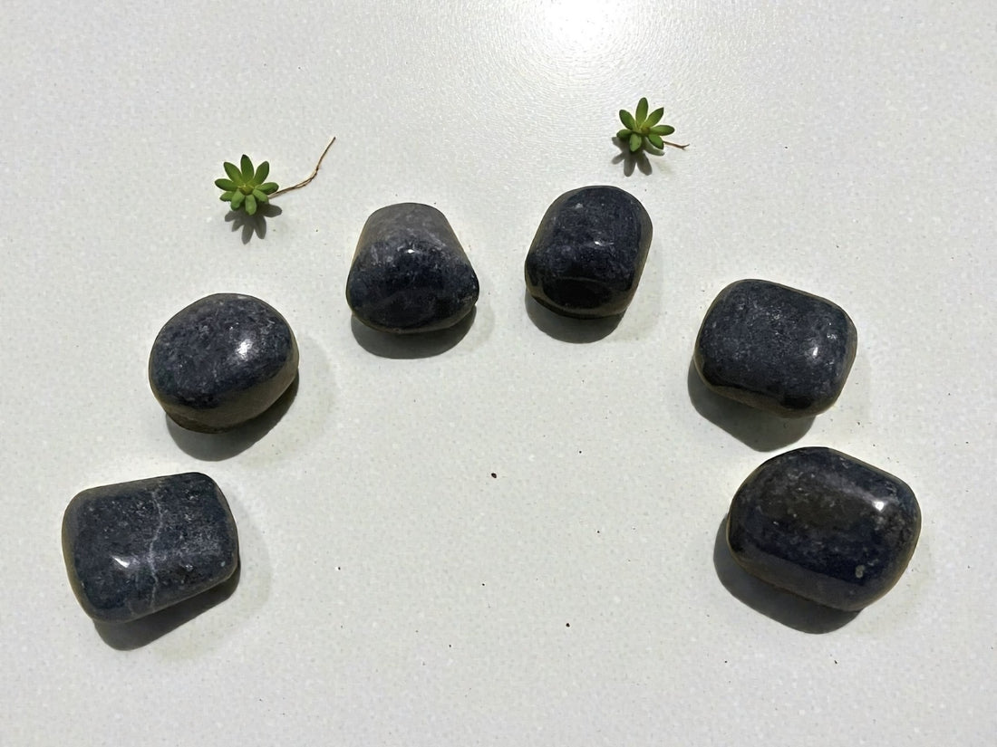 Kyanite tumbles