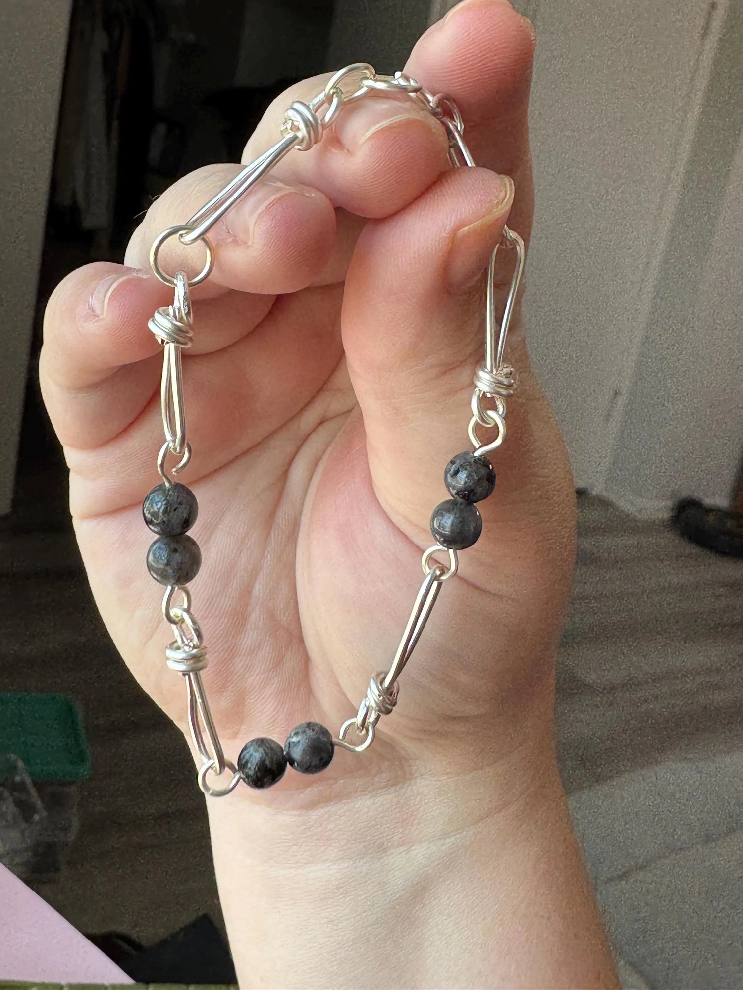 Handmade Labradorite Bracelet