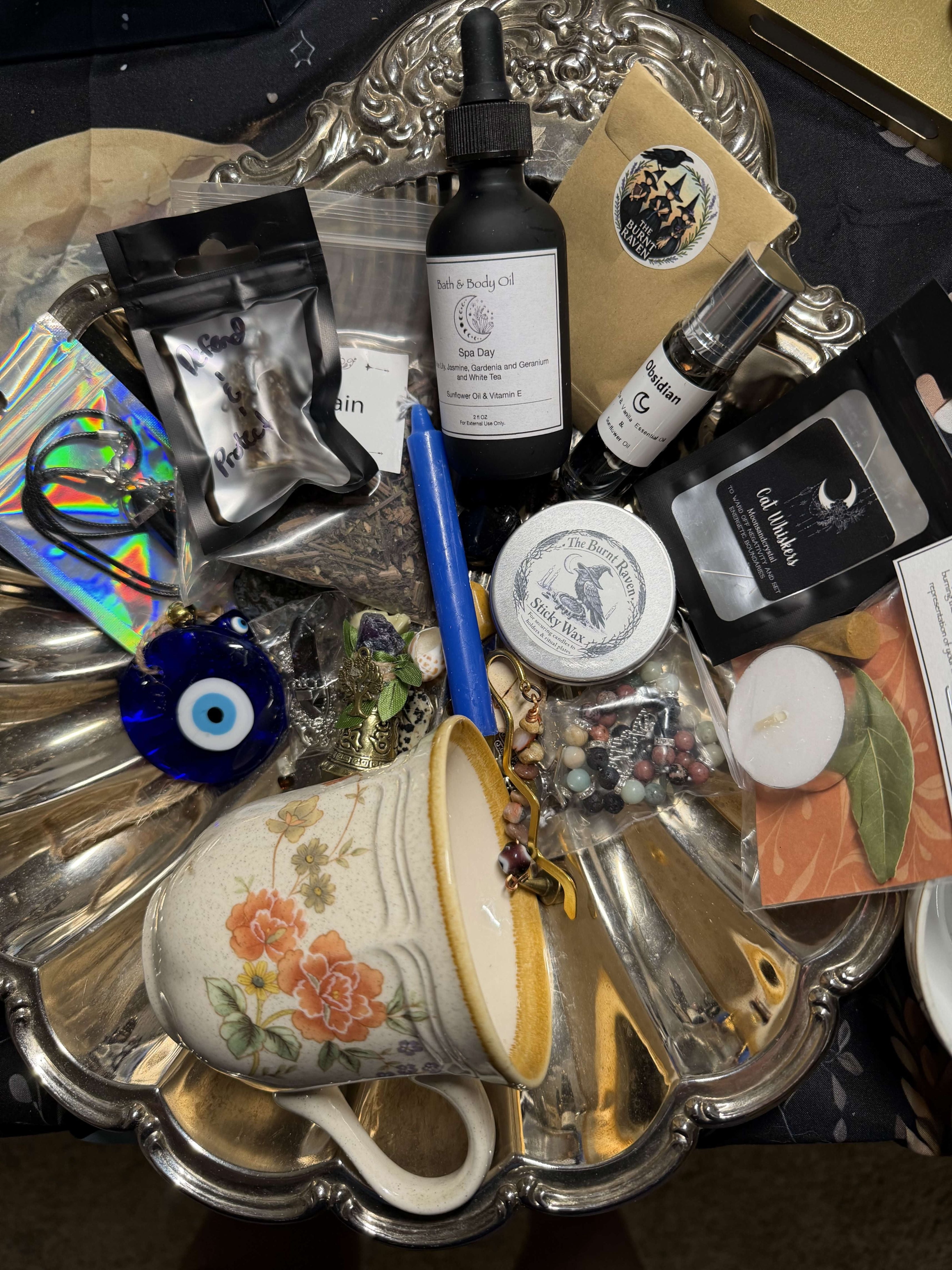 Witchcraft Confetti Scoop: Crystals, Charms, Herbs &amp; More