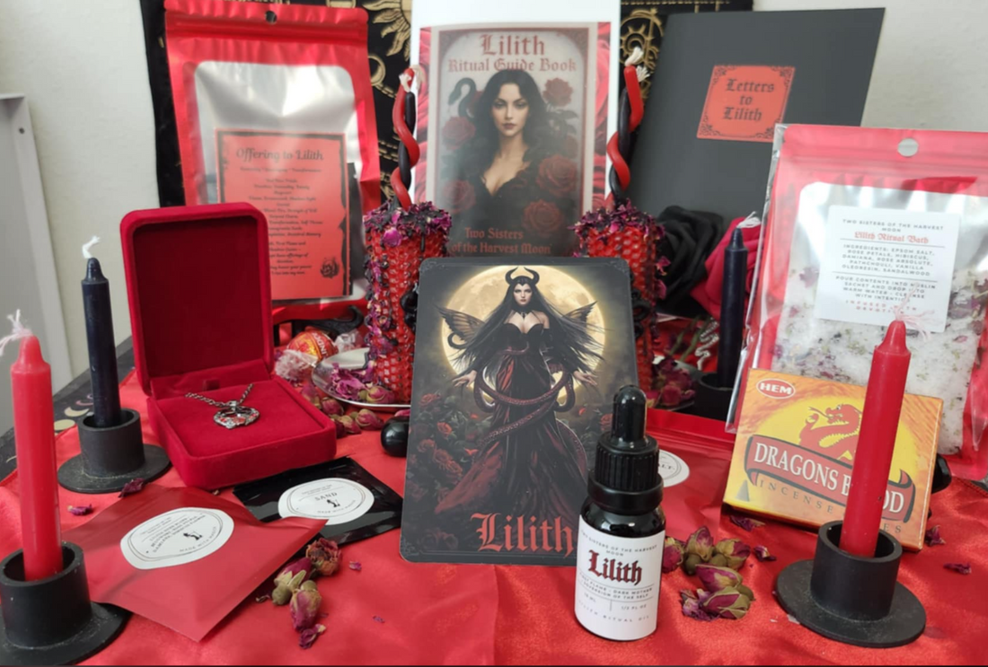 Lilith Ritual Devotional Box – Sovereignty, Shadow Work &amp; the Unbound Feminine