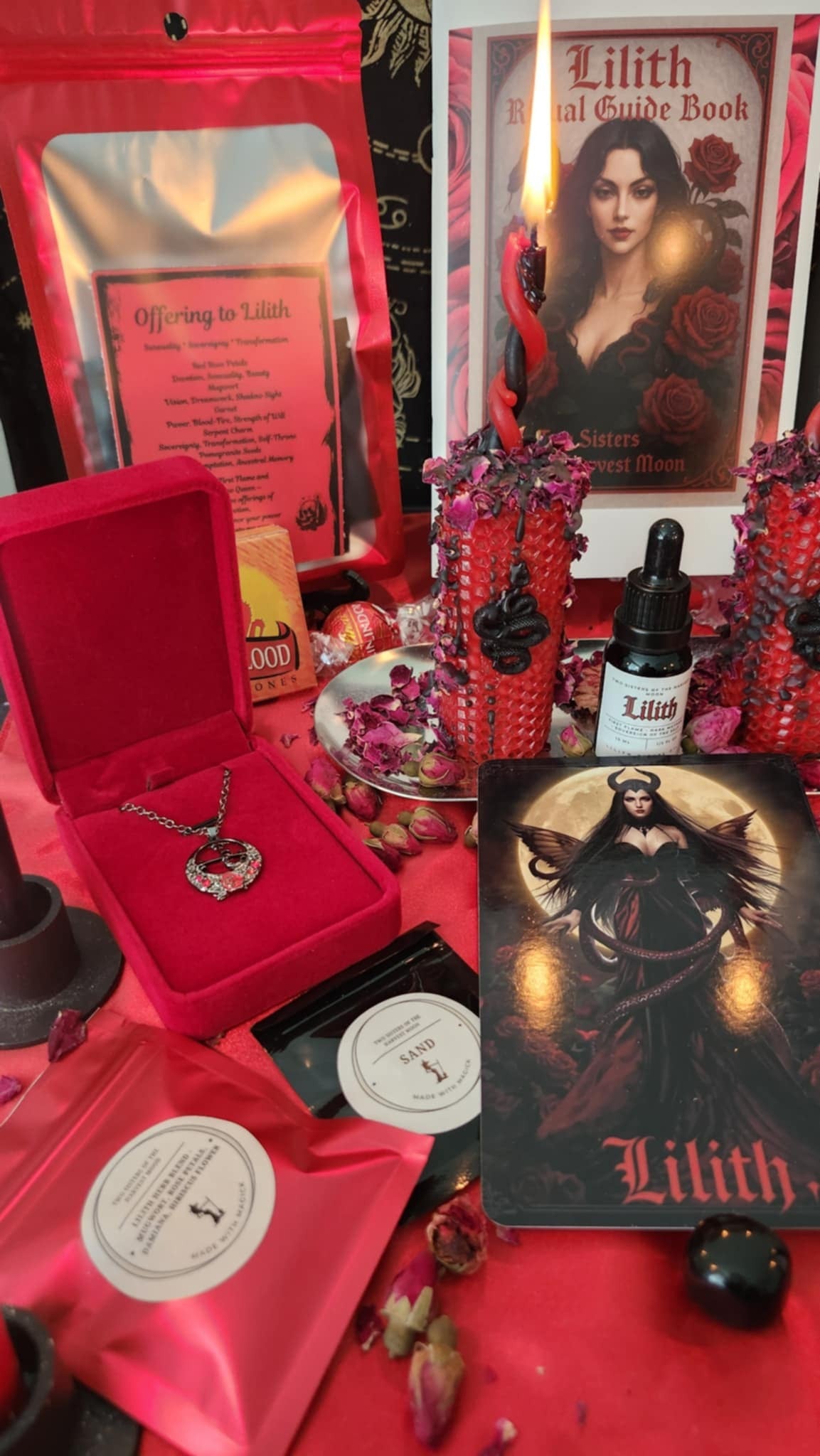 Lilith Ritual Devotional Box – Sovereignty, Shadow Work &amp; the Unbound Feminine