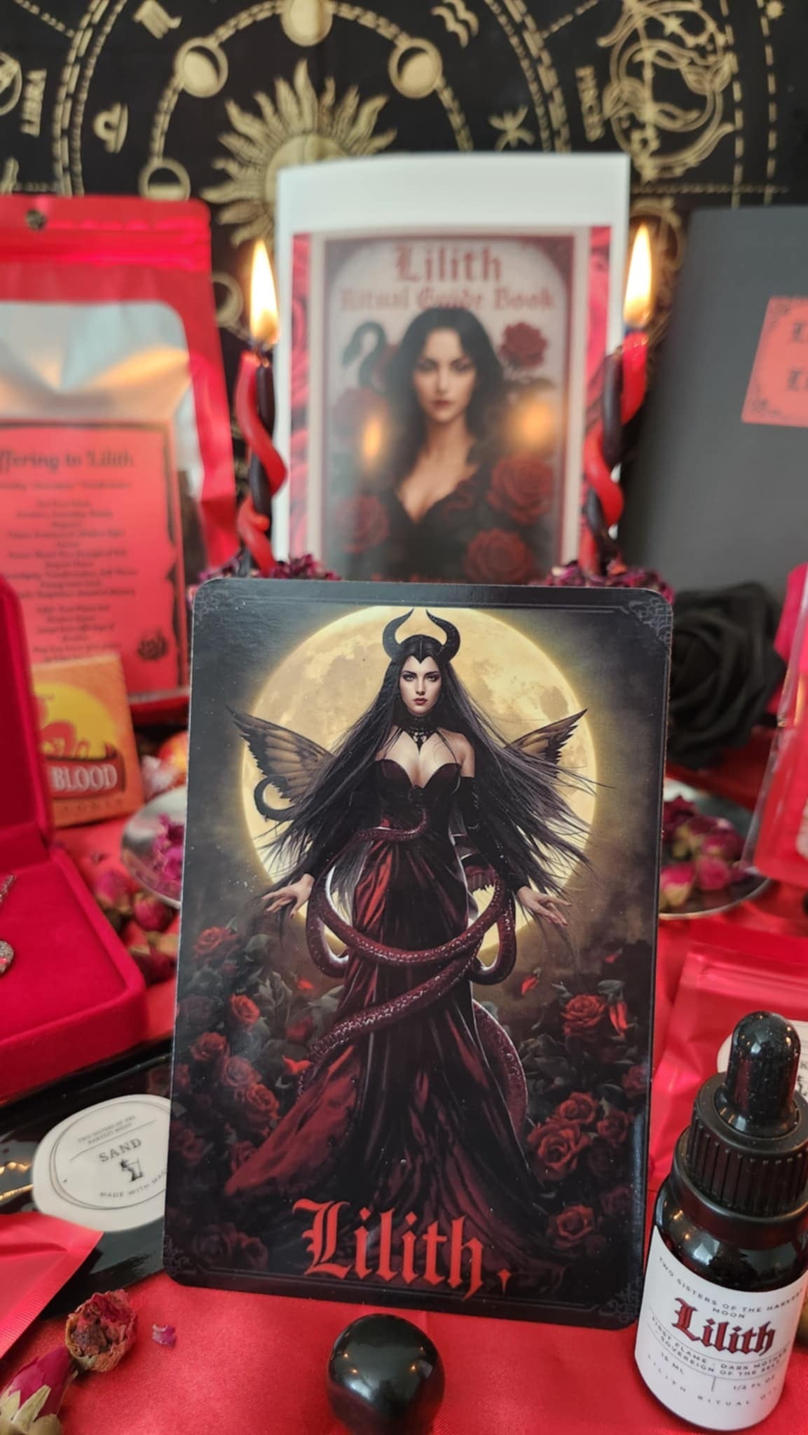 Lilith Ritual Devotional Box – Sovereignty, Shadow Work &amp; the Unbound Feminine