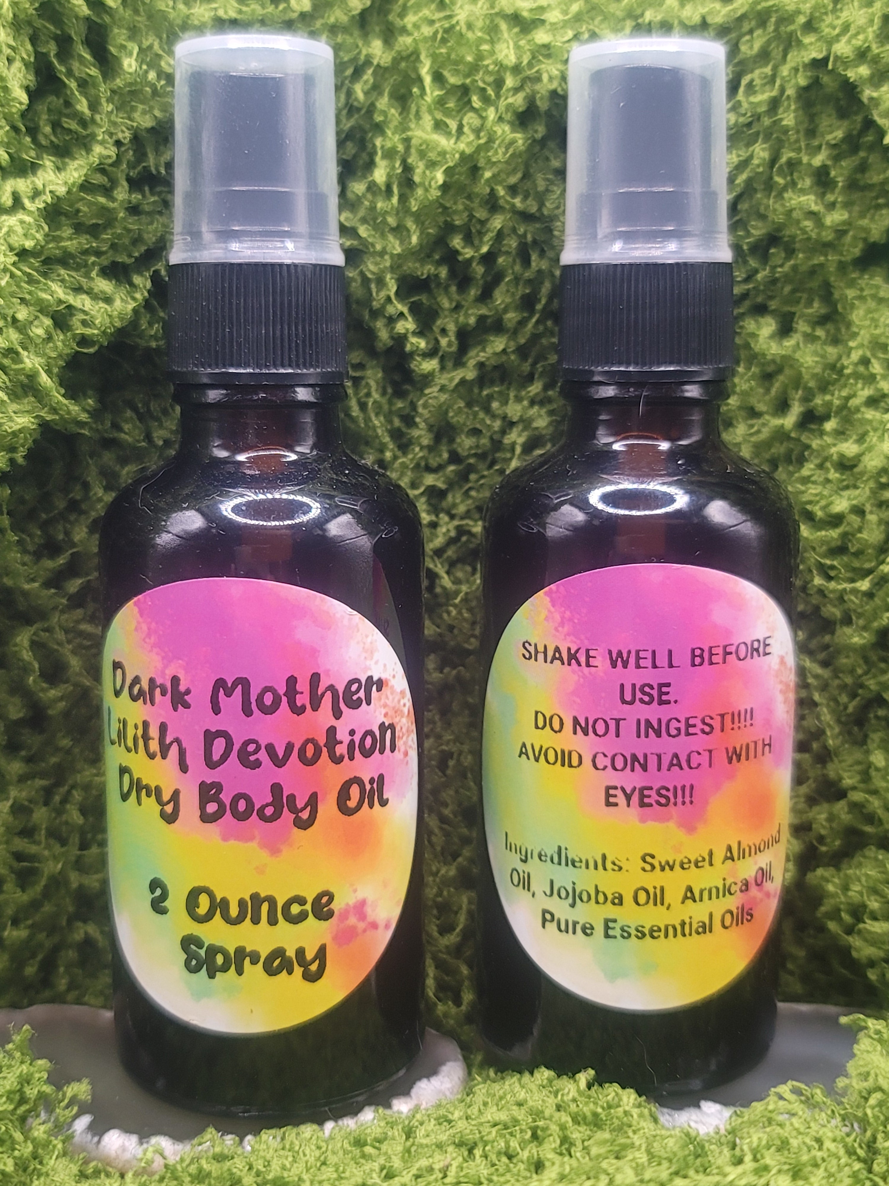 Dry Body Oil Sprays 2 oz